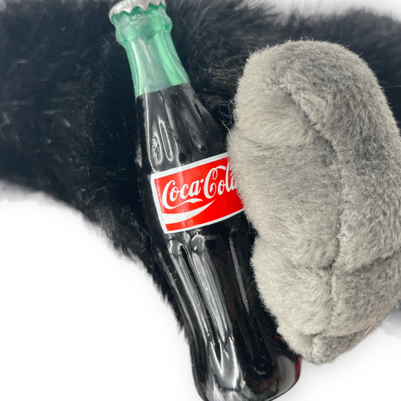 1996 Coca Cola 10-Inch Gorilla Plush New - Collectible Toy UPC 735306900548 - Picture 3 of 6